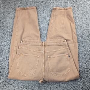 Pilcro and the Letterpress Jeans Women 27 Brown The Breaker Crop High Rise Y2K